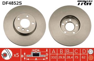 Fren Diski On Bmw N20 52 53 54 55 57 08-19