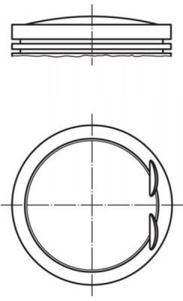 Piston 82,51mm Vag A3 A4 A5 Passat 06- 
