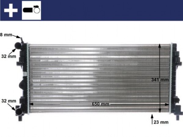 Radyator Vw Polo V (6r1, 6c1) 