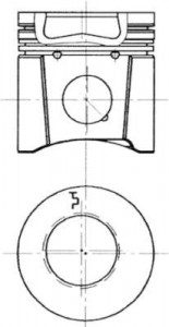 Piston Bf 6m 1012