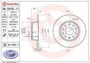 Fren Diski (tek Disk) Arka Vag Q2 Ateca Leon Troc 13-