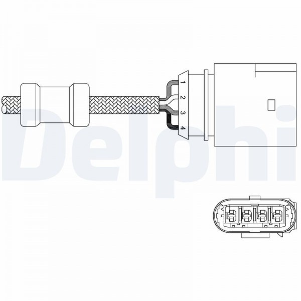 Lambda Sensoru Vag A3 A4 A6 Cad2 Go4 Polo 96-06