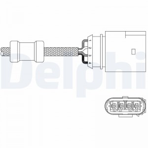 Lambda Sensoru Vag A3 A4 A6 Cad2 Go4 Polo 96-06