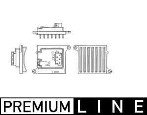 Klima Ufleyici Regulatoru Ve Direnci Mb S-cl. (w 220) Rear