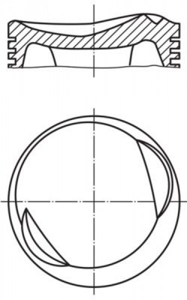 Piston 84,50mm Bmw E30 34 83-94 