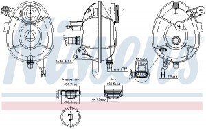 Genlesme Tanki 0,7lt M.benz 256 264 274 276 626 651 654 13-