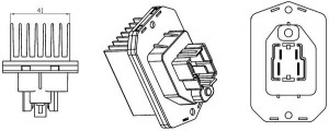 Klima Ufleyici Regulatoru Ve Direnci Range Rover Sport 10-13
