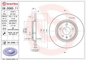 Fren Diski (tek Disk) Arka Vag A4 A5 A6 A7 Q5 15-