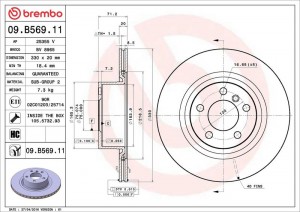 Fren Diski (tek Disk) Arka Bmw F25 26 12-19