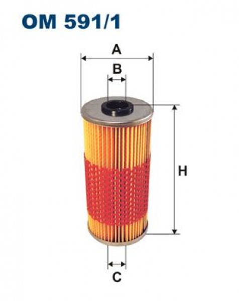 Yag Filtresi M.benz 124 129 140 210 93- 