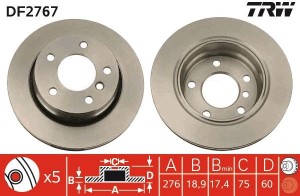 Fren Diski Arka Bmw E36 46 95-07