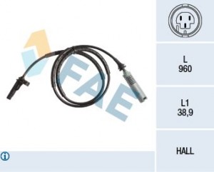 Abs Sensoru Arka Bmw N43 45 46 47 04-