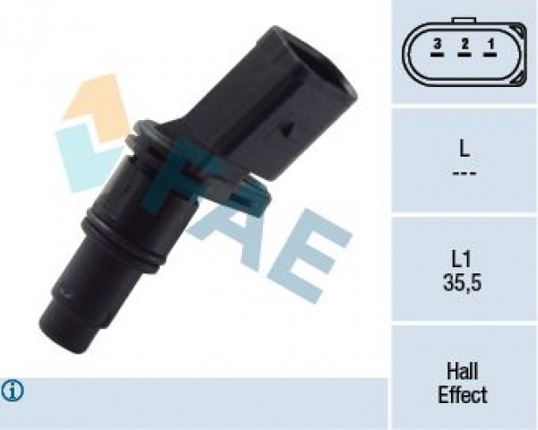 Eksan. Devir Sensoru Vag A2 Bo1 Cad2 Go4-5 Po3-4 00- 