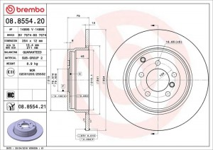 Fren Diski (tek Disk) Arka Land Range Rover3 02-13 