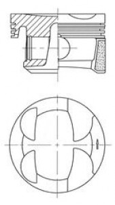 Piston 77,00mm Mini N12 16 06-16 