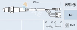 Lambda Sensoru M.benz 124 86-