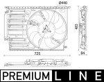Fan, motor soğutması BEHR *** PREMIUM LINE ***