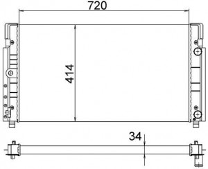 Radyator Su Vw Transporter T4 90-03