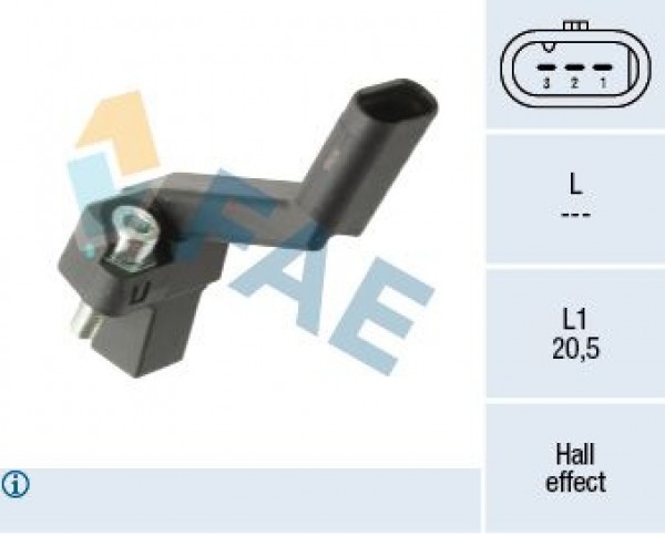 Krank Devir Sensoru Vag A1 A3 A4 A5 A6 A7 Cad4 Craft Go7 Jet4 Pas T6 15- 