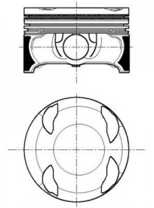 Piston 83,50mm M.benz 172 204 205 212 213 08-22