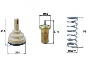 Termostat 95?c Vag Go6 Jet4 Tiguan 08-19