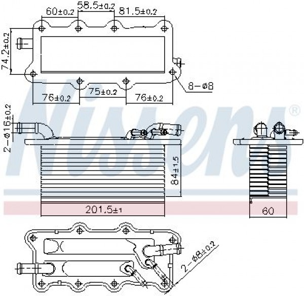 Turbo Radyatoru Vag A1 A3 Q2 Cad4 Go7 Po5-6 Troc 15- 