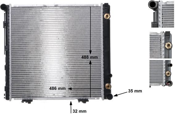 Radyator Mb E-cl. (w124) 
