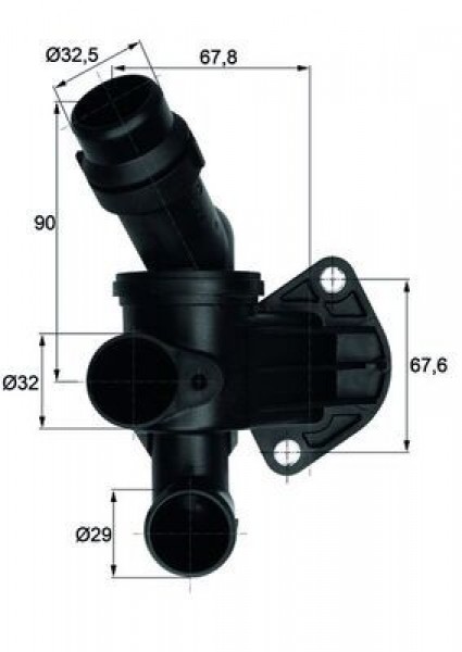 Termostat 87?c Vag A3 A4 A6 02-21 