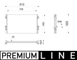 Motor su radyatörü BEHR *** PREMIUM LINE ***