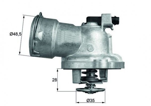 Termostat 87?c M.benz 164 203 204 209 211 219 221 251 05-16 