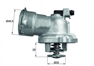 Termostat 87?c M.benz 164 203 204 209 211 219 221 251 05-16