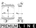 Turbo radyatörü BEHR *** PREMIUM LINE ***