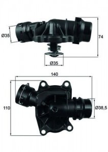 Termostat 88?c Bmw E38 39 46 53 99-05
