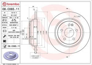 Fren Diski (tek Disk) Arka M.benz W447 14-