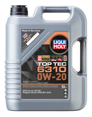 Top Tec 6310 0W-20 (5 Litre)
